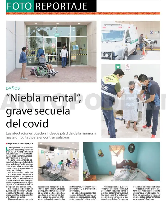 “Niebla mental”, grave secuela del covid