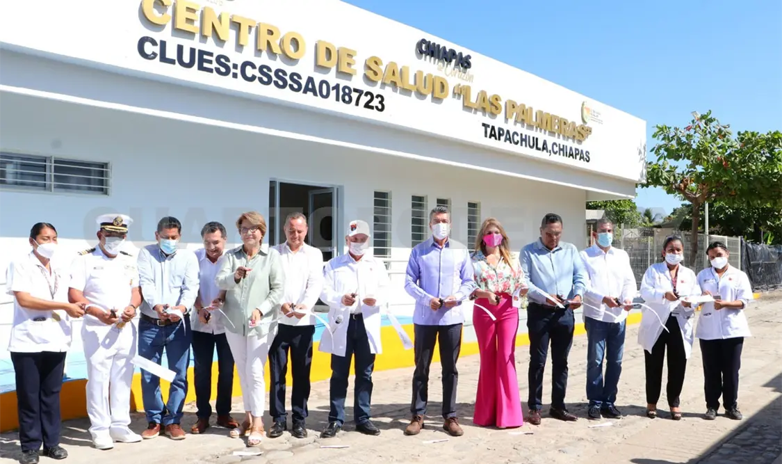 Inaugura reconversión de Centro de Salud