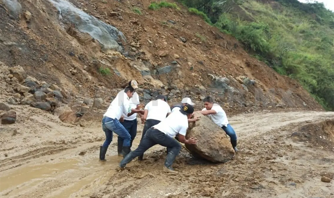 Lluvias ocasionan deslave en Chalchihuitán