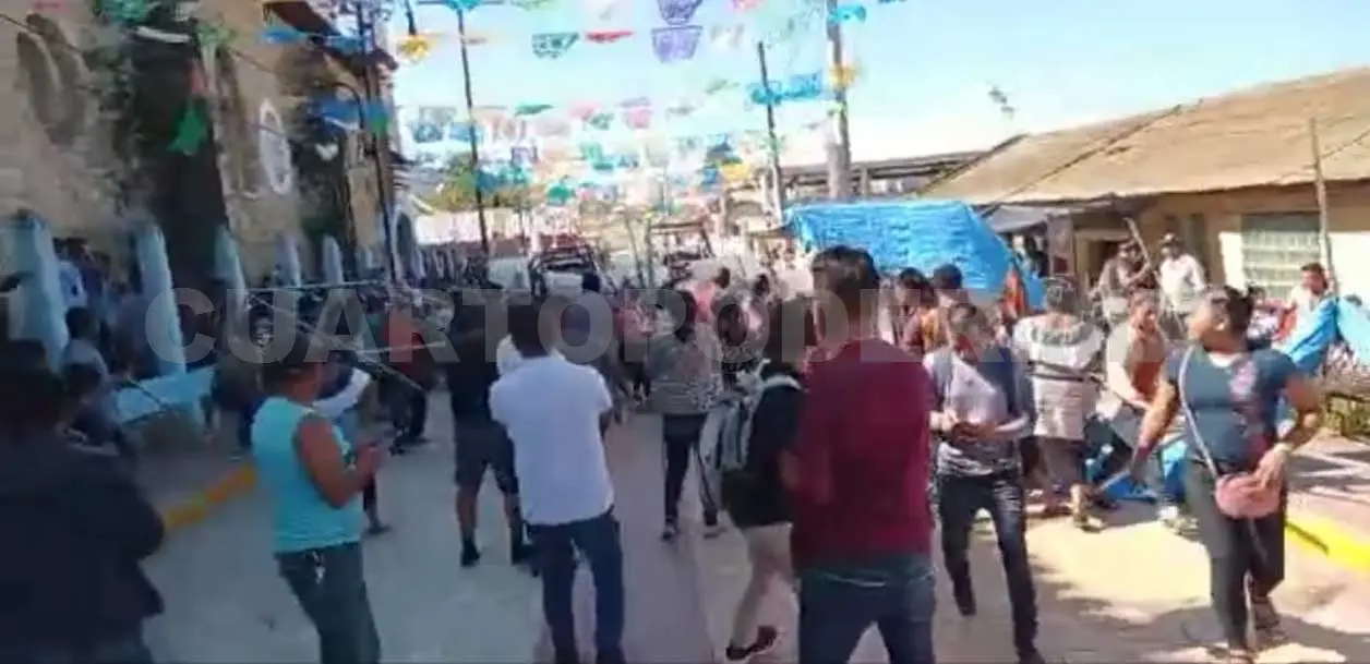 Se registra zafarrancho con saldo de varios lesionados