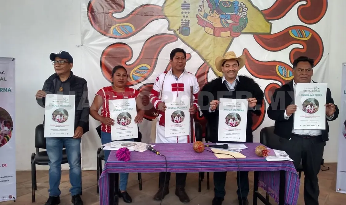Autoridades conmemoran Día de la Lengua Materna