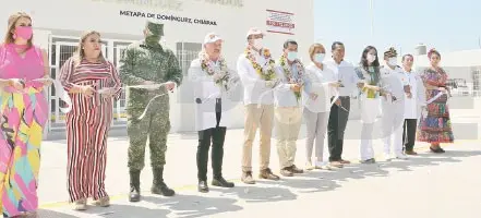 Escandón inaugura reconversión del Centro de Salud