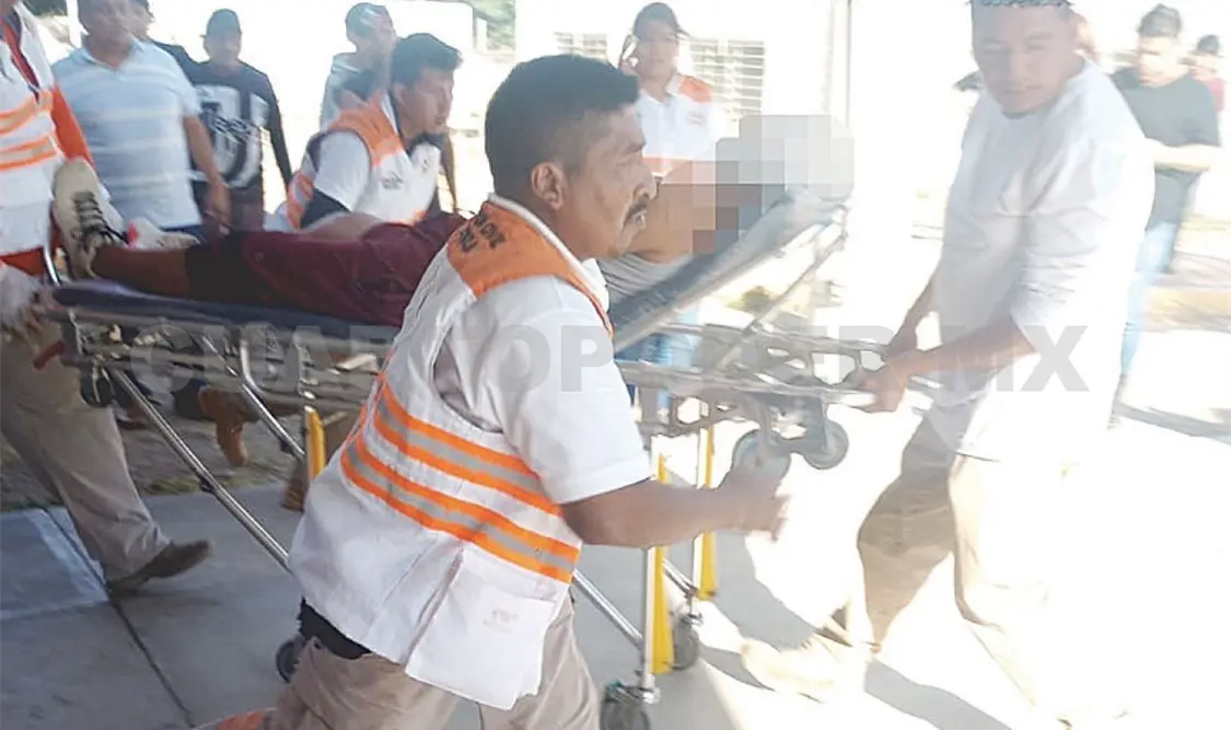 PC brinda atención a lesionados por láminas