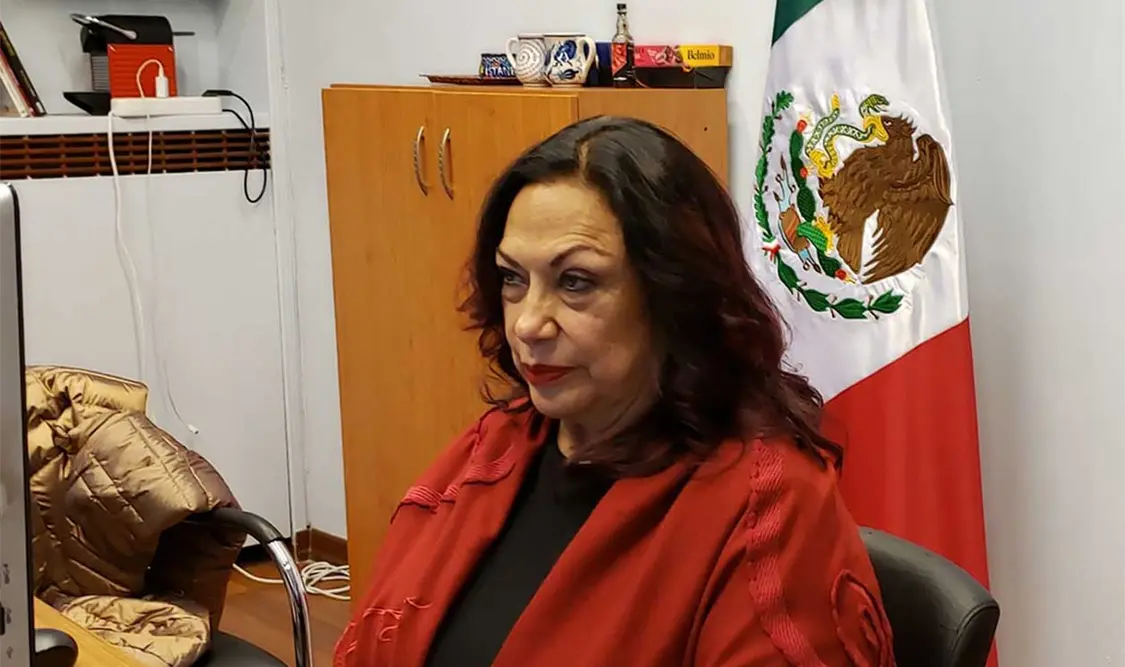 La cónsul de México en Estambul denunció que fue víctima de una amenaza. Cortesía