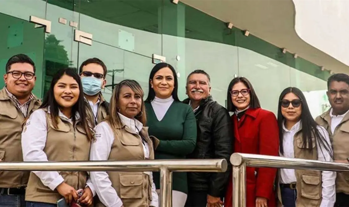 Ariadna Montiel Reyes encabezó las asambleas de instalación de los Comités de Programas para el Bienestar. Cortesía