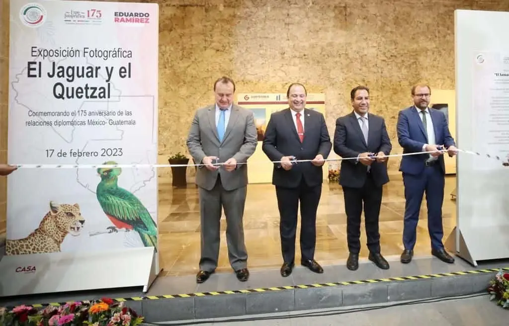 El poderoso Jaguar y el mítico Quetzal muestran su esplendor en el Senado de la República