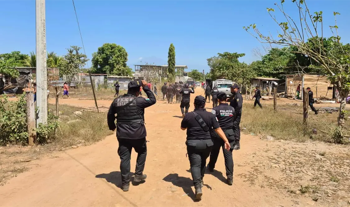 Coadyuva SSyPC en recuperación de cinco hectáreas invadidas en Frontera Hidalgo