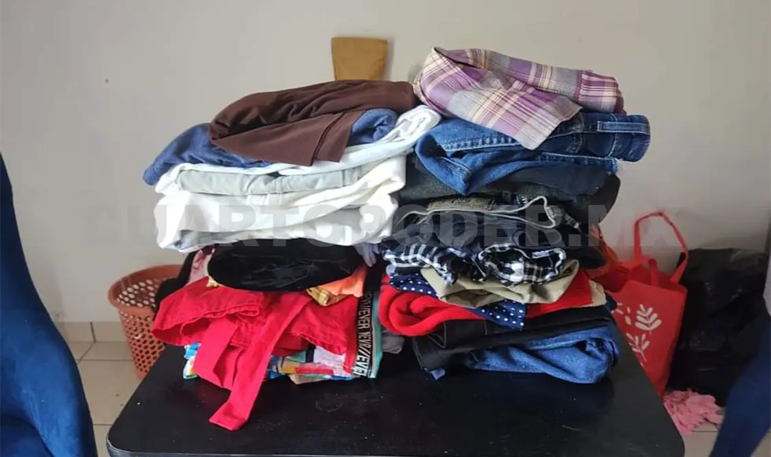 Alistan donación de ropa para personas vulnerables