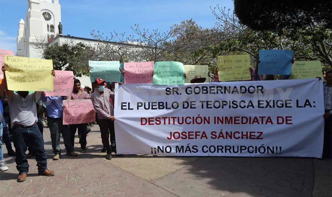 ¡Fuera Chepa! Sentencian pobladores de Teopisca