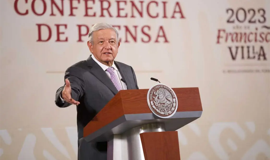 Advierte Obrador que no se tolera corrupción de nadie