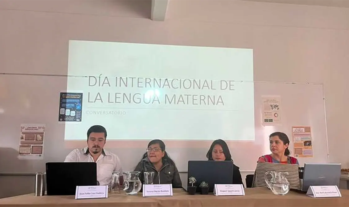 Se abordaron casos de los idiomas mazahua, rarámuri, chatino y yidis. Cortesía