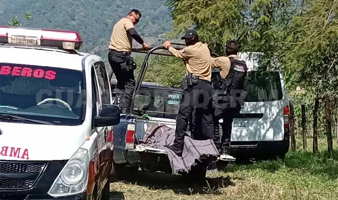 Hallan cadáver en un predio con un balazo
