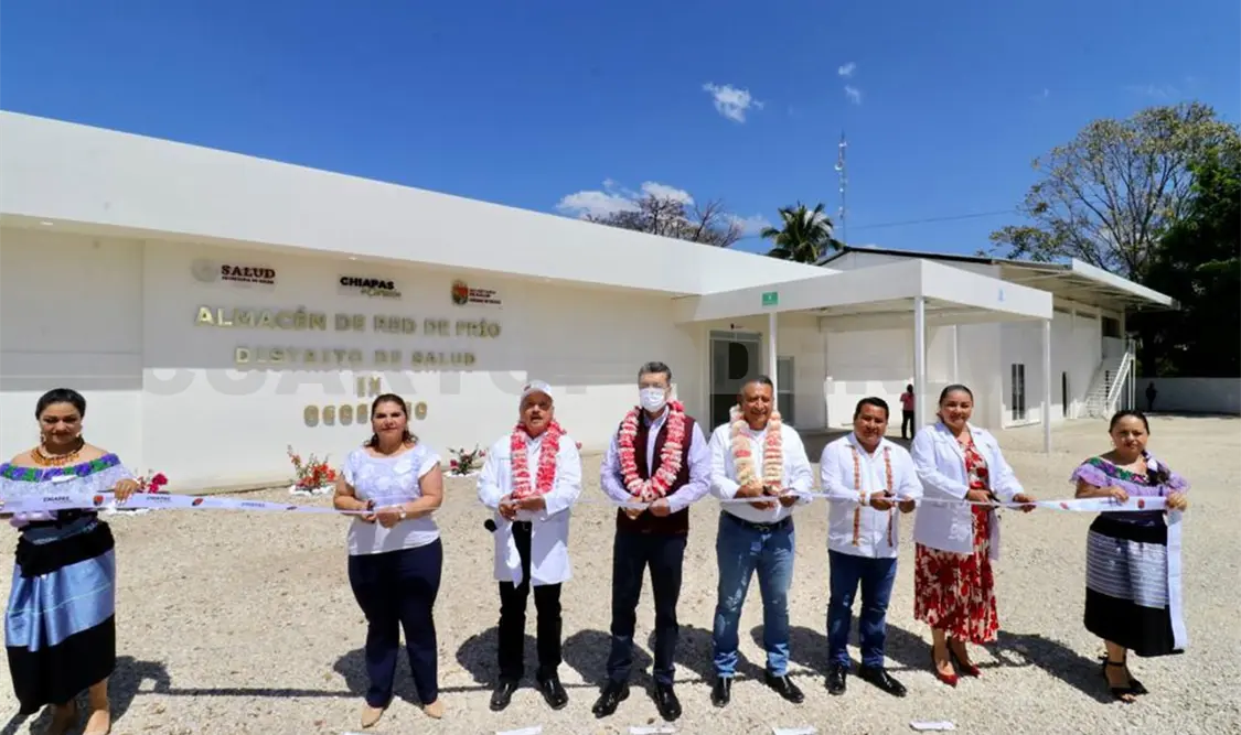 Inauguran el Almacén de Red de Frío en Ocosingo