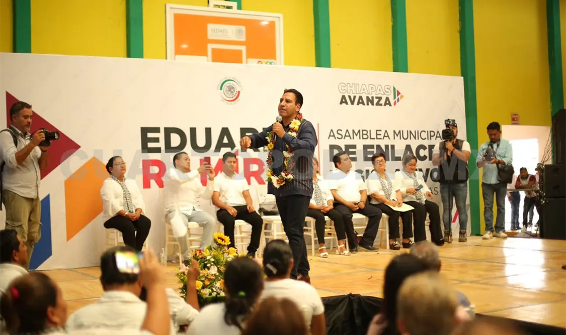 Chiapas nos necesita unidos: Eduardo Ramírez