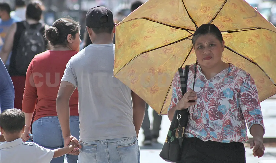 Ante las altas temperaturas se debe cuidar con mayor atención a niños y adultos mayores. Carlos López / CP