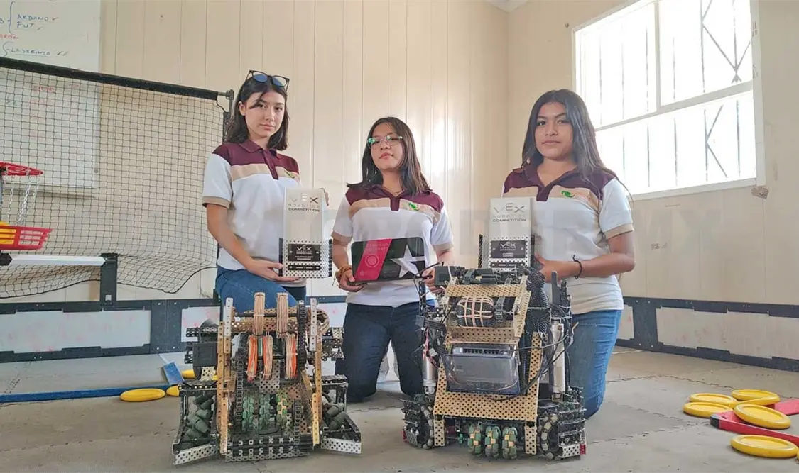 Las tres ganadoras son estudiantes del centro educativo número 34 de Tuxtla Gutiérrez, en Real del Bosque. CP