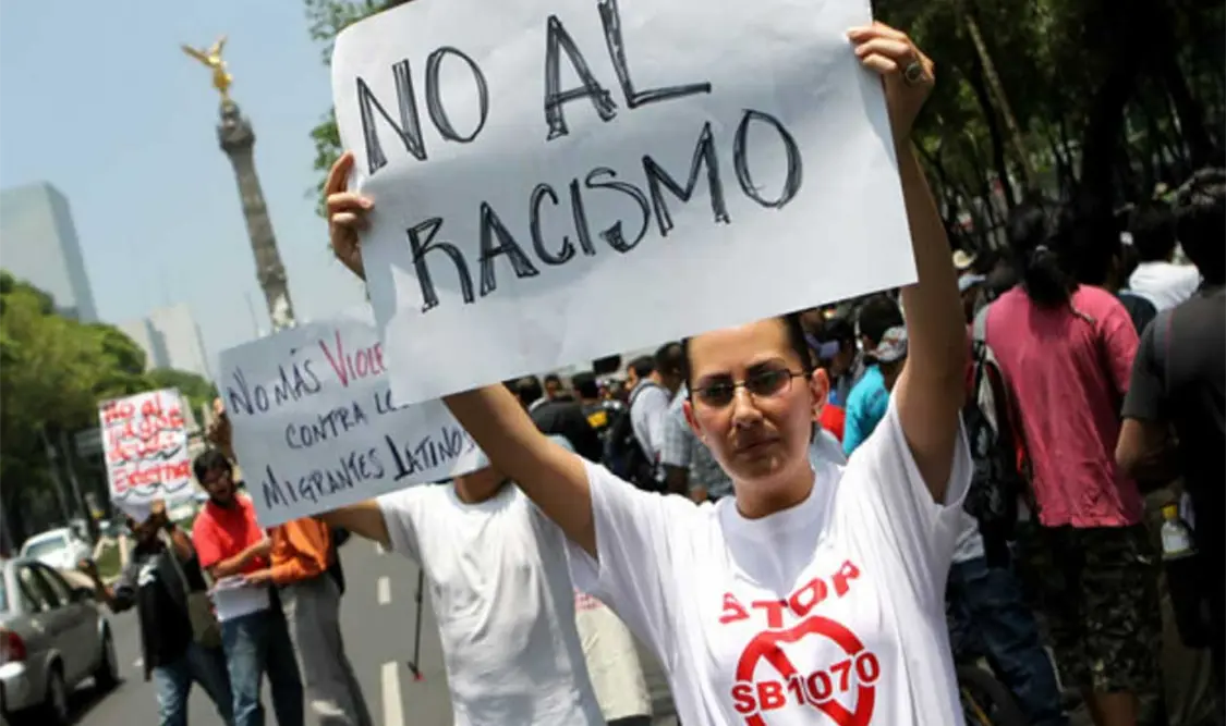 Para quienes promuevan odio racial, 5 años de cárcel