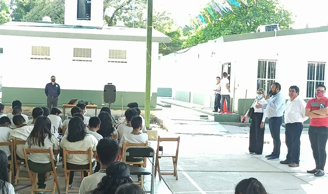 Imparte SSyPC pláticas de prevención de ciberdelitos a estudiantes en Tuxtla Gutiérrez