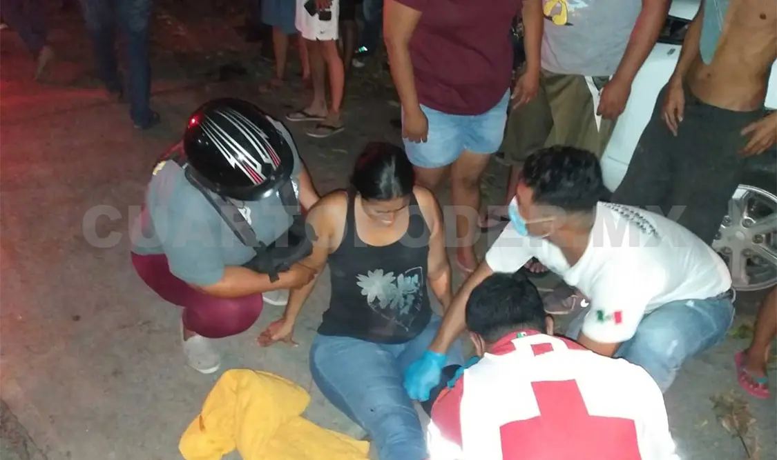 Dos lesionados al sufrir un accidente de tránsito