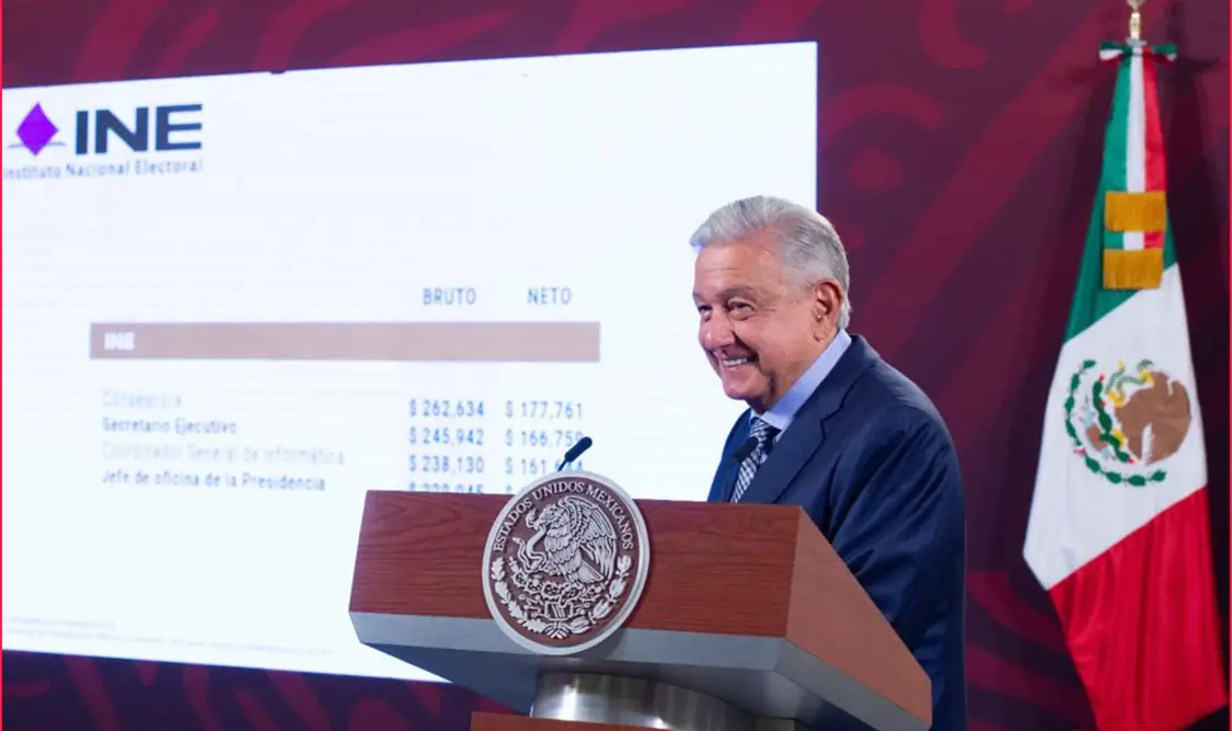 López Obrador descalificó las quejas de consejeros en respuesta a la publicación en el Diario Oficial de la Federación del Plan B electoral. El Universal