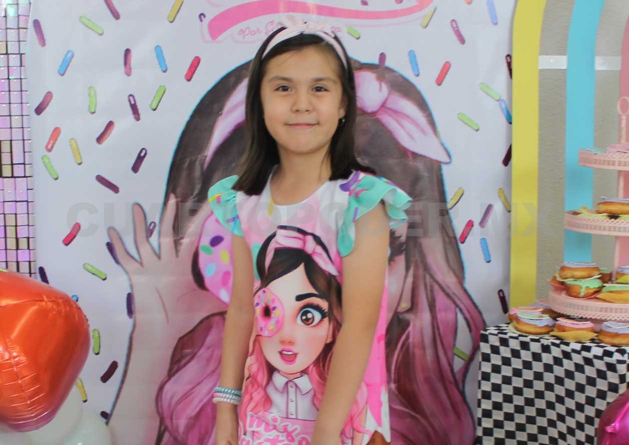 Sofía cumplió 8 años
