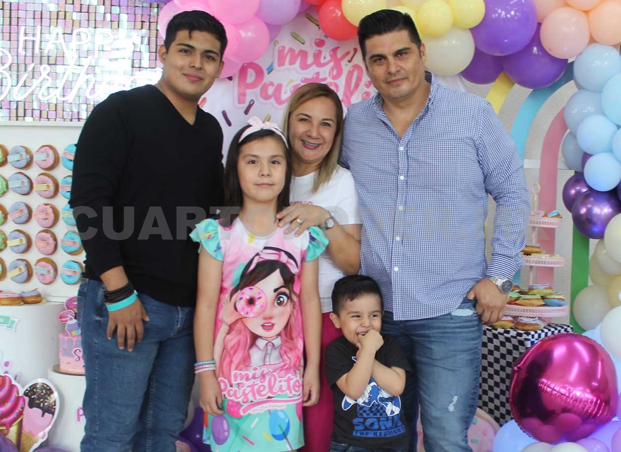 Sofía cumplió 8 años