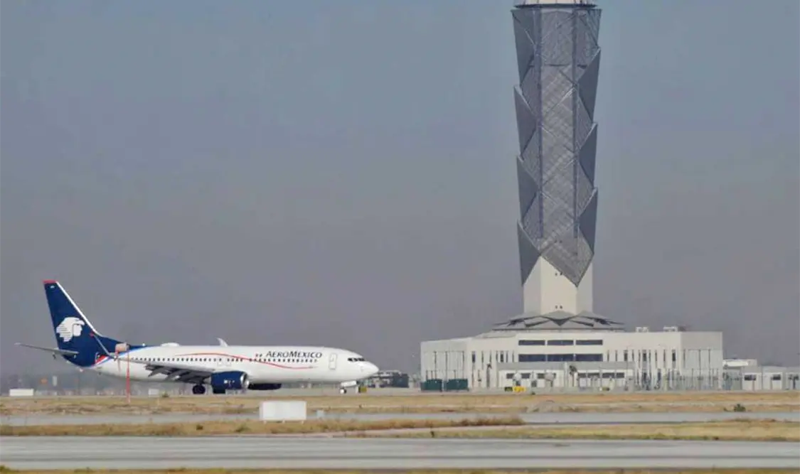 El Aeropuerto Internacional Felipe Ángeles (AIFA) inició 2023 “con el pie izquierdo”. Cortesía