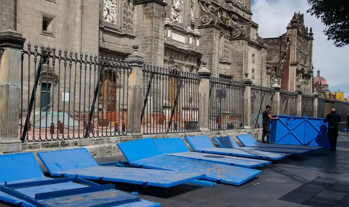 Alistan dos mil 500 policías para resguardar marcha