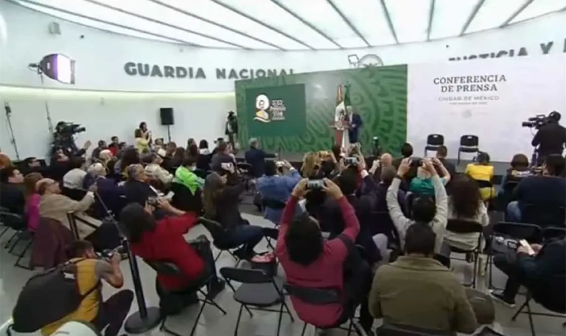 El mandatario calificó el búnker como “impresionante” y lamentó que fuera pura “fachada” para supuestamente impartir justicia. Cortesía