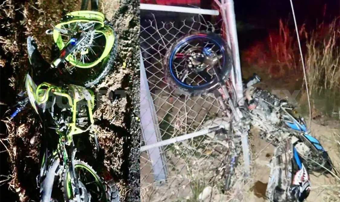 Dos fallecidos y un herido al chocar tres motocicletas