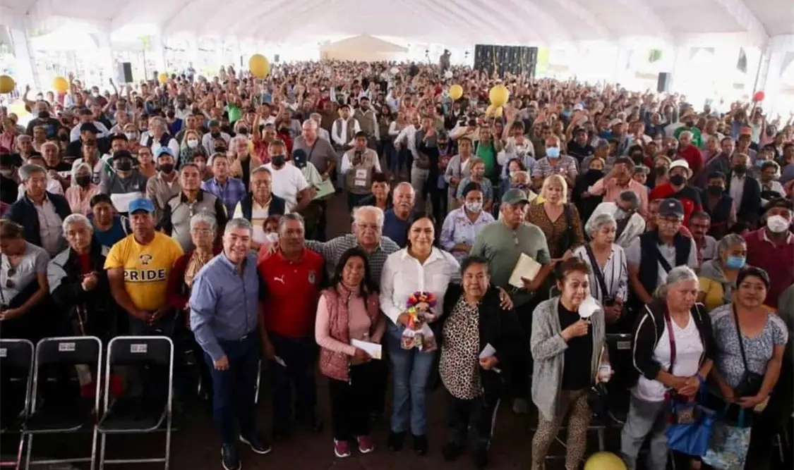 En el Estado de México, este año el padrón de derechohabientes de la pensión es de un millón 288 mil 594 personas. El Universal