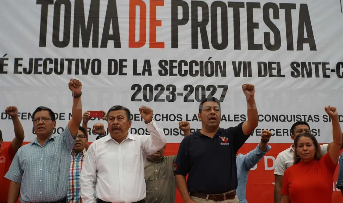 Isael González estará al frente de la Sección 7 durante cuatro años. Diego Pérez / CP