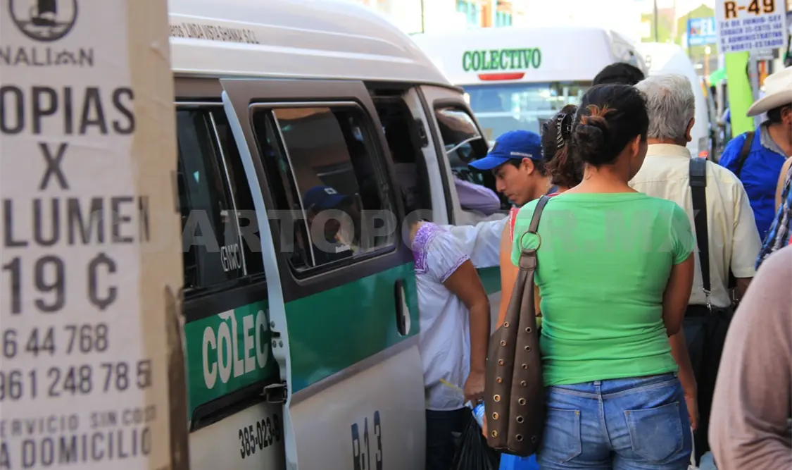 Mujeres piden terminar con acoso dentro del transporte