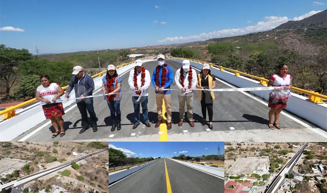 Inauguran la 3ra etapa de la carretera La Angostura-Pujiltic