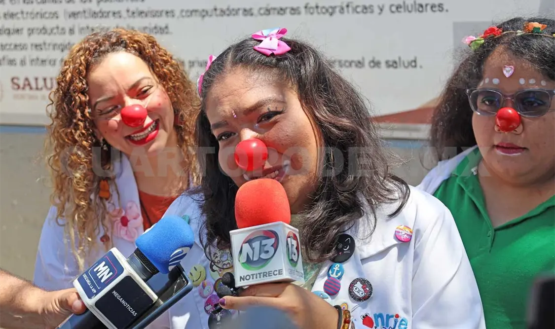 Buscan voluntarios para llevar risoterapia