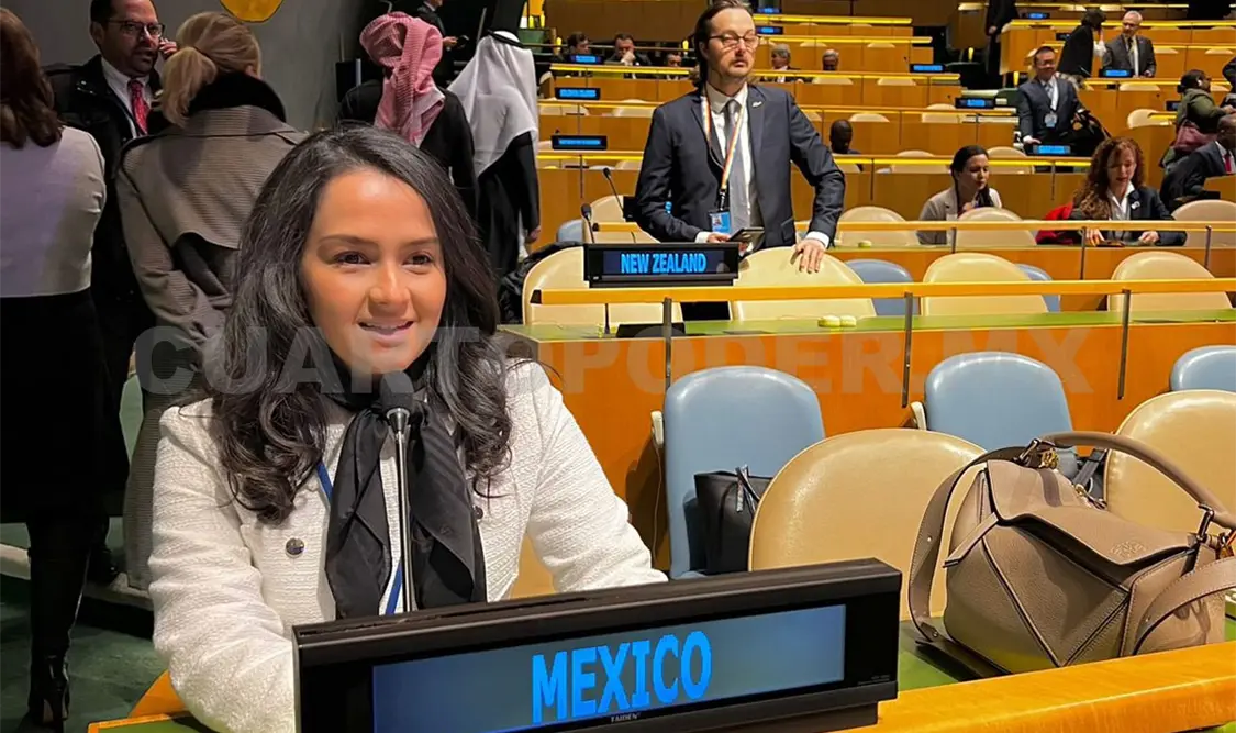 Flor Esponda Torres participa en la ONU