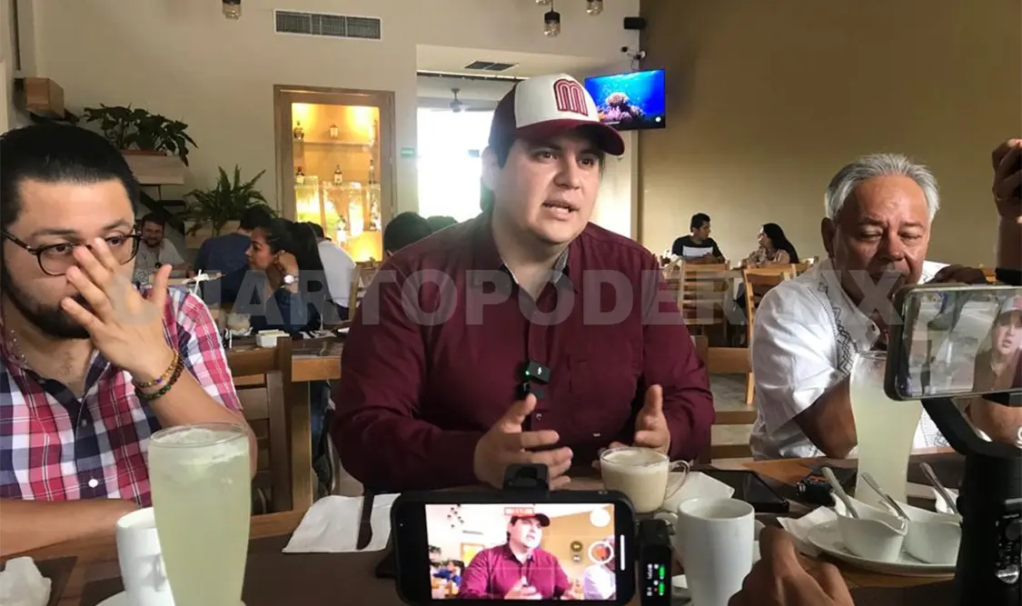 En Morena será el pueblo quien elija: Carlos Molina