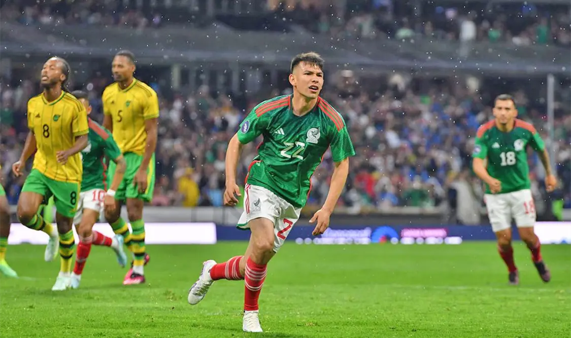 México logra un sufrido empate ante Jamaica