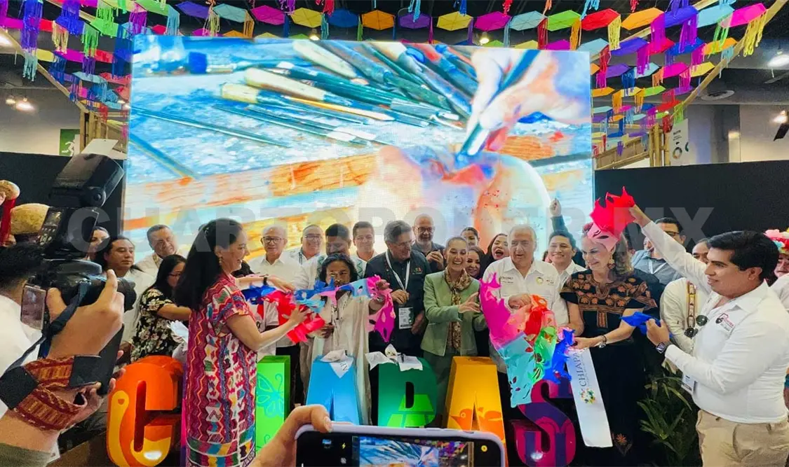 Chiapas presente en el tianguis turístico 2023