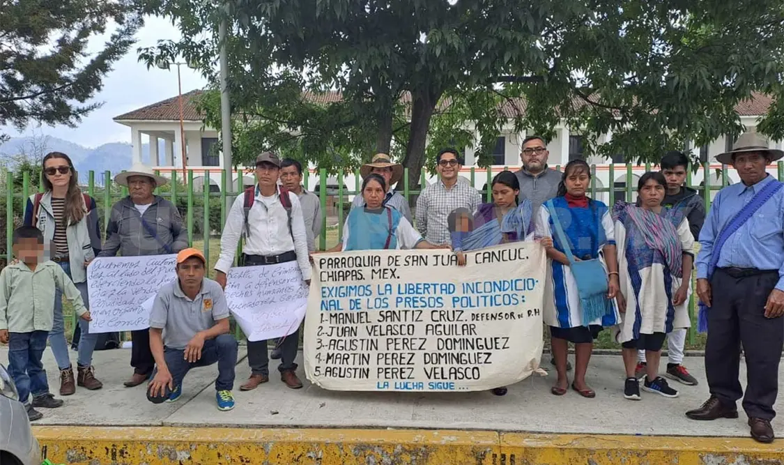 Suspenden audiencia de tseltales