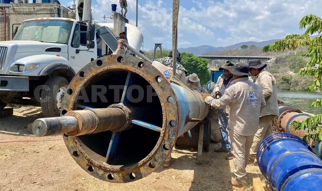 Renuevan equipos en Ciudad del Agua