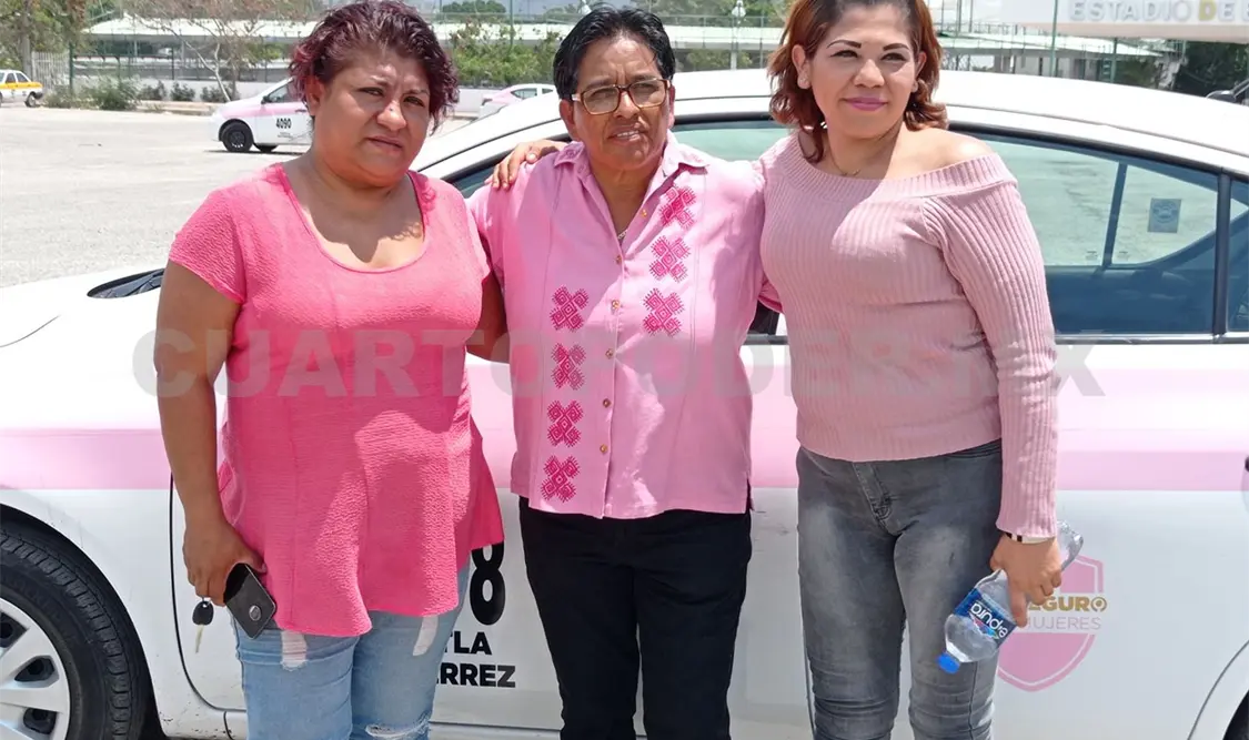 Taxis Rosas, ingreso económico para mujeres