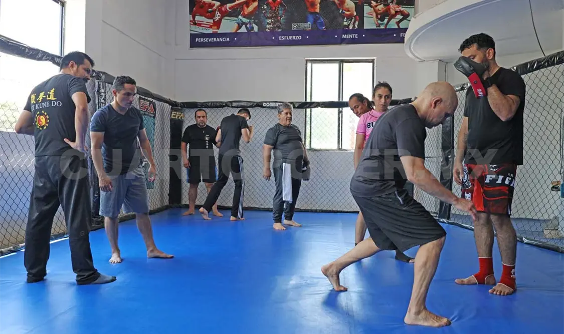 Marcelo presentó el arte de Bruce Lee