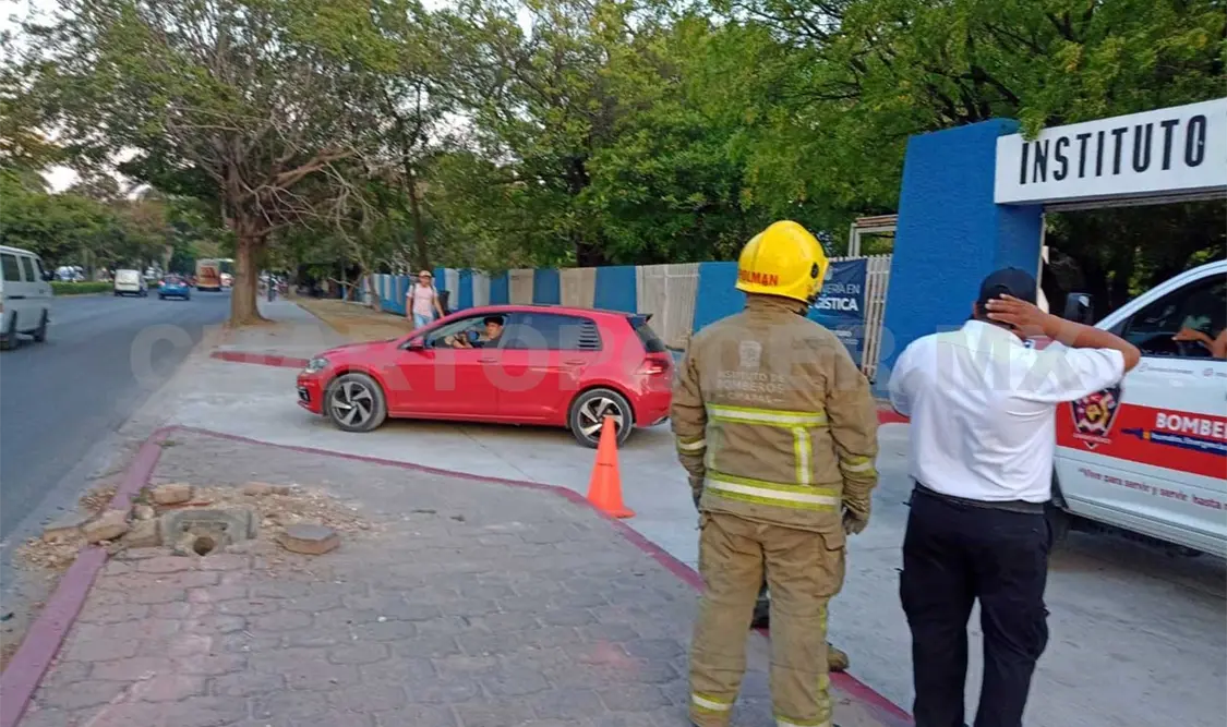 Explota cilindro de gas LP al interior del Tec Regional