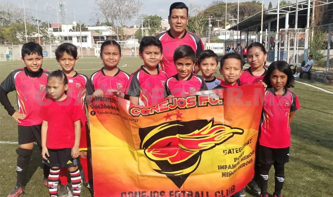Nace de manera oficial el club infantil Conejos FC