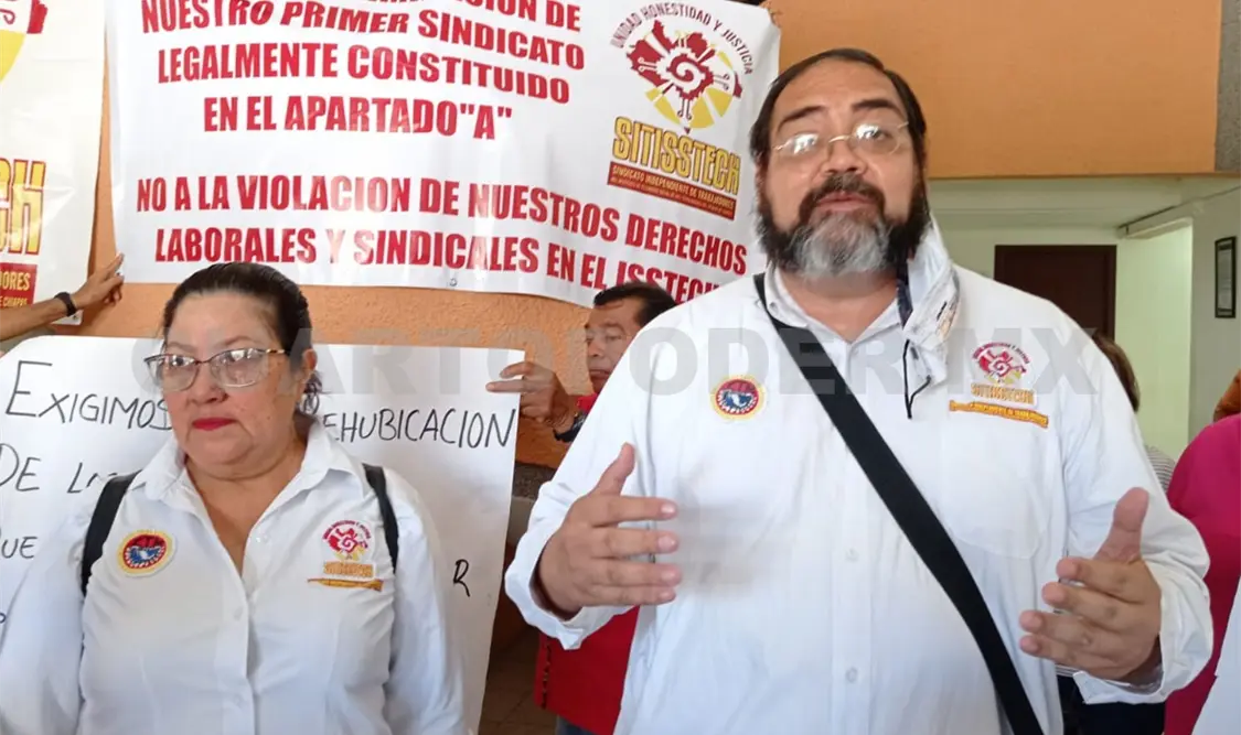 Exige personal respeto a sus derechos laborales