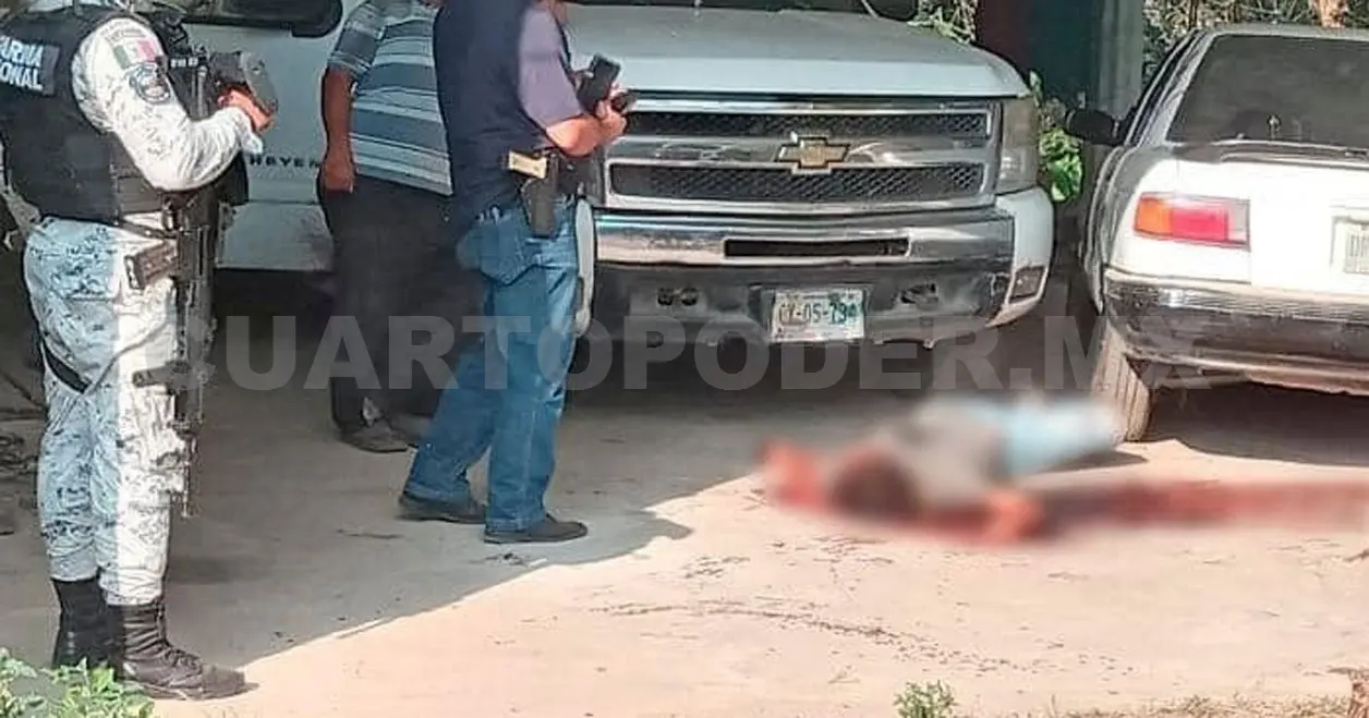 Tiroteo deja a dos hombres abatidos