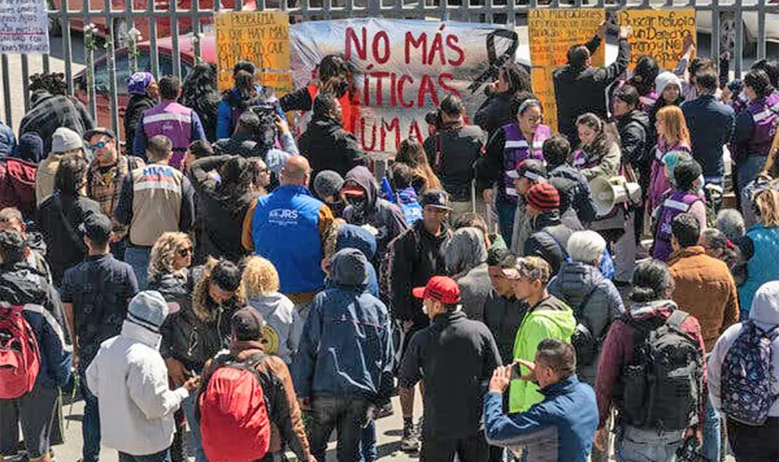 Durante su tránsito por el país muchas de estas personas son víctimas de delitos de diversa índole, reconoció la dependencia. Cortesía