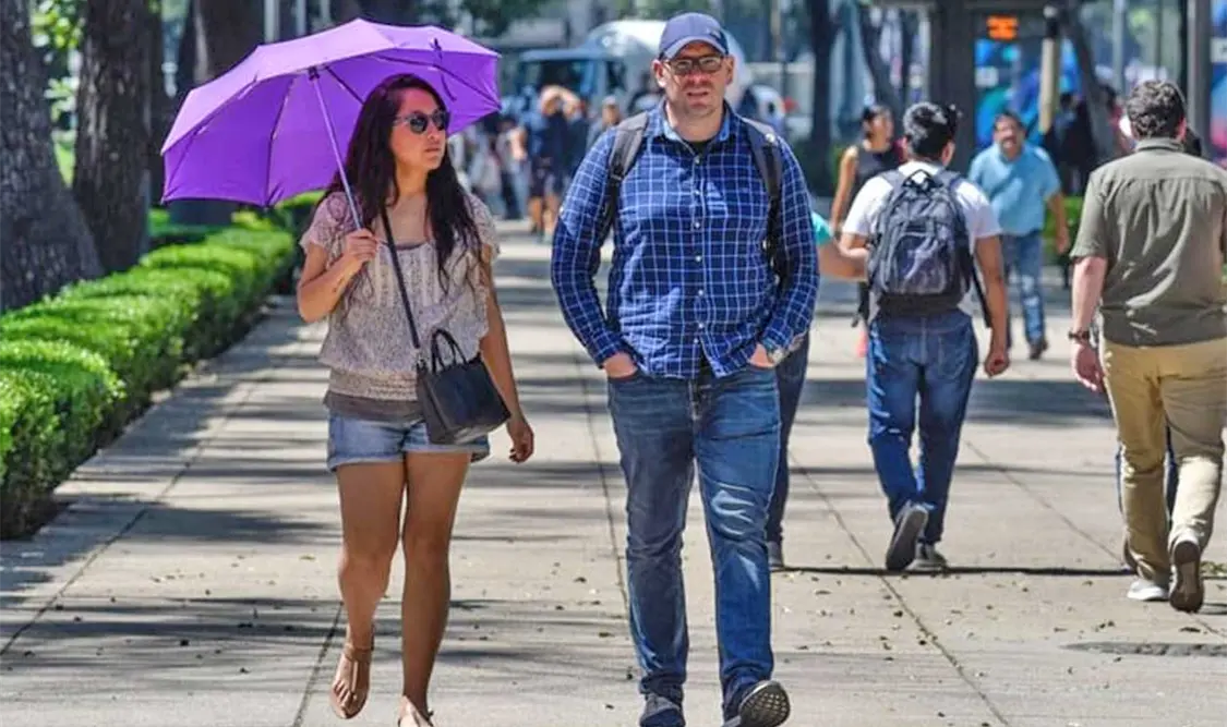 Sinaloa, Nayarit, Jalisco, Colima, Michoacán, Guerrero y Yucatán tendrán temperaturas de entre 40 y 45 grados. Cortesía