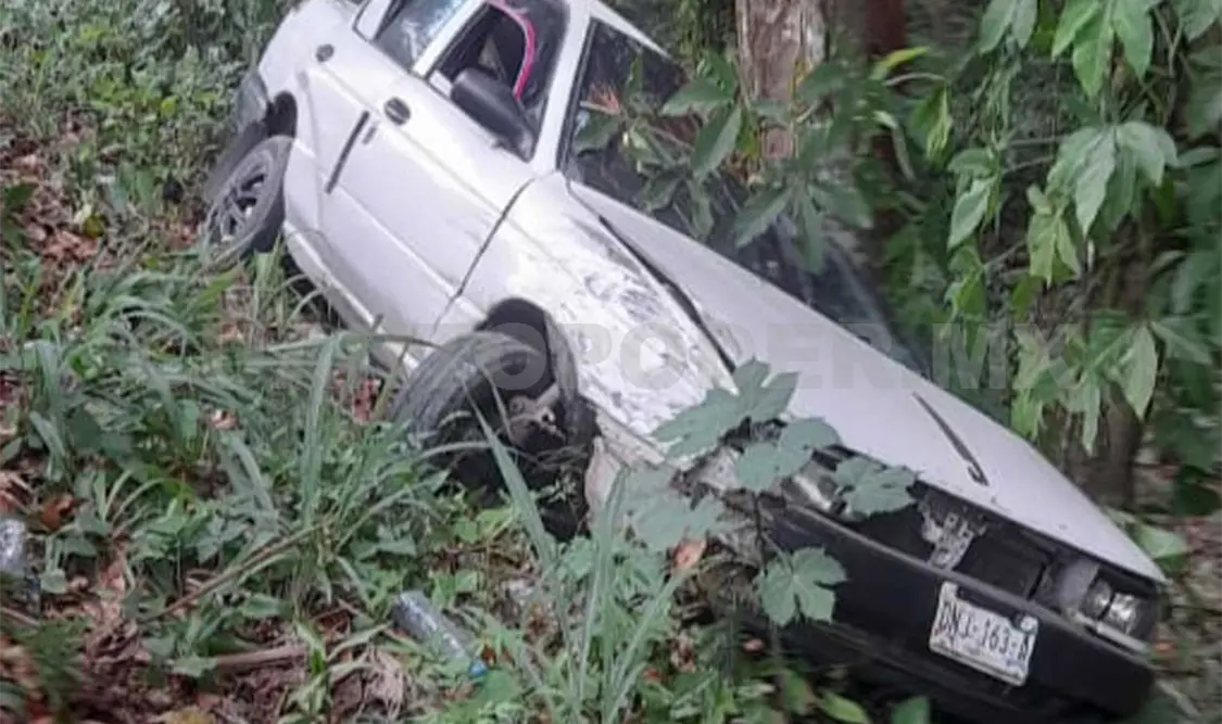 Dos personas resultaron lesionadas en el accidente. Genaro Sánchez / CP